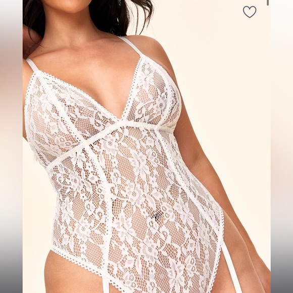 Adore Me- Clarisse Unlined Lingerie Bodysuit - Picture 2 of 7